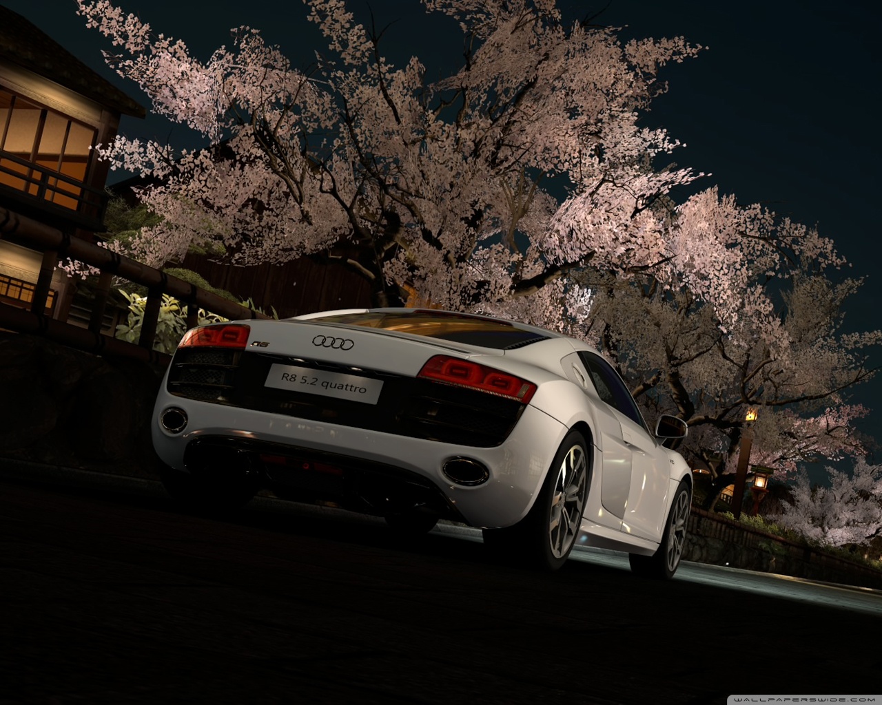 HD WallPapers from Collection - Audi_r8_5_2_fsi_quattro_09 Wallpaper