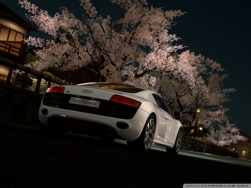 HD WallPapers from Collection - Audi_r8_5_2_fsi_quattro_09 Wallpaper