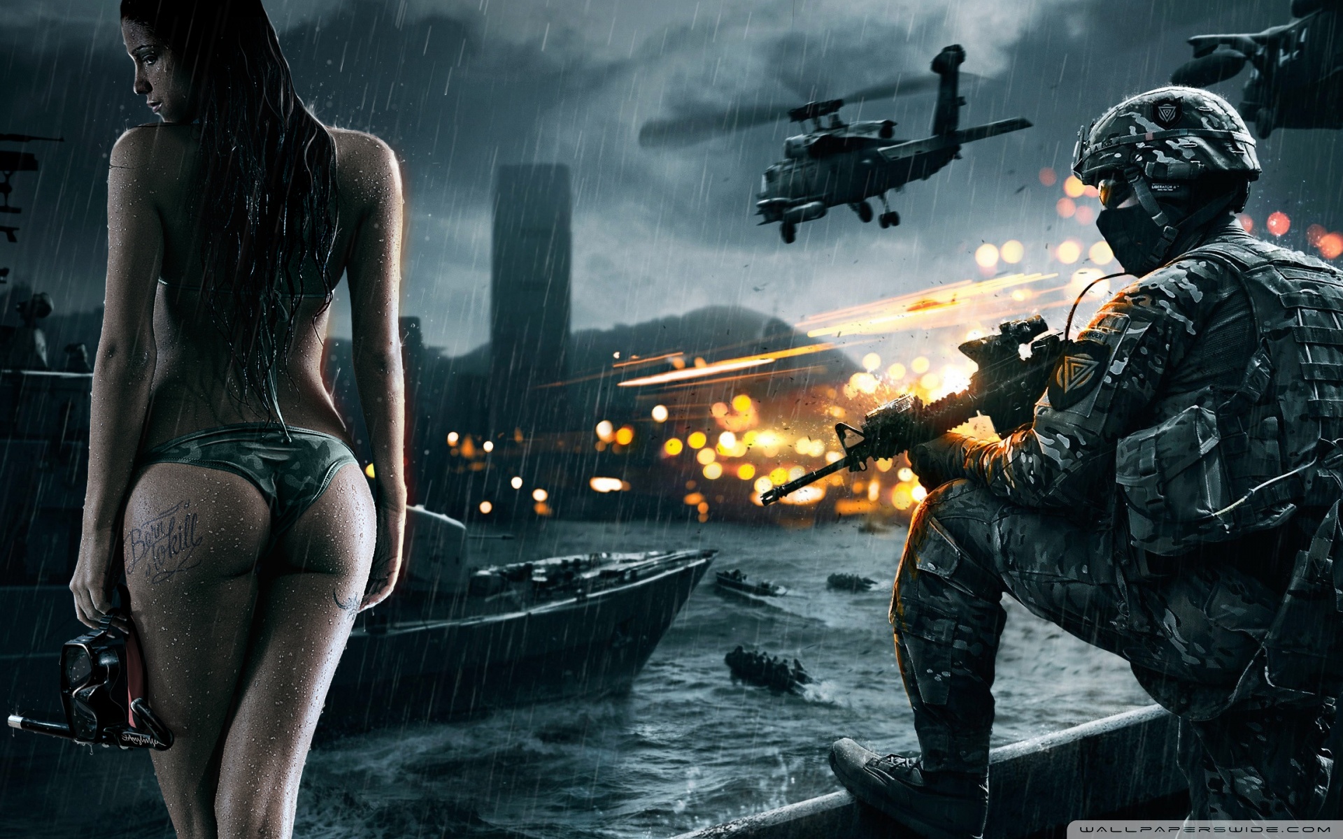 HD WallPapers from Collection - Battlefield_4_wallpaper___good_day_for_a_dive Wallpaper
