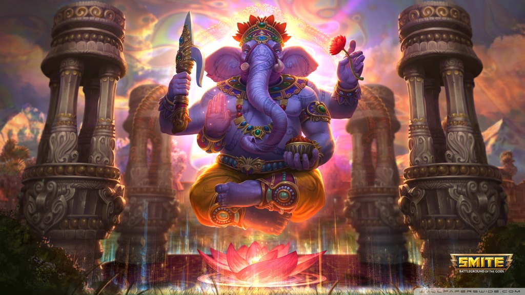 HD WallPapers from Collection - Ganesha_god_of_success_smite_video_game Wallpaper