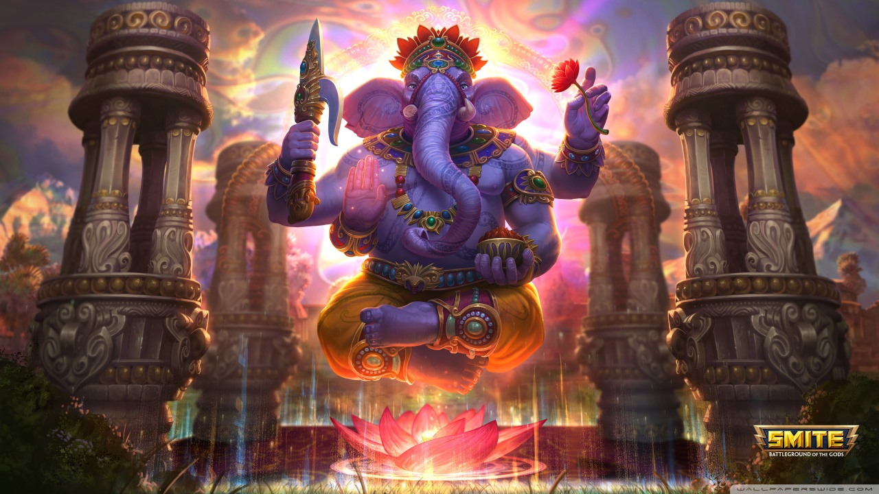 HD WallPapers from Collection - Ganesha_god_of_success_smite_video_game Wallpaper
