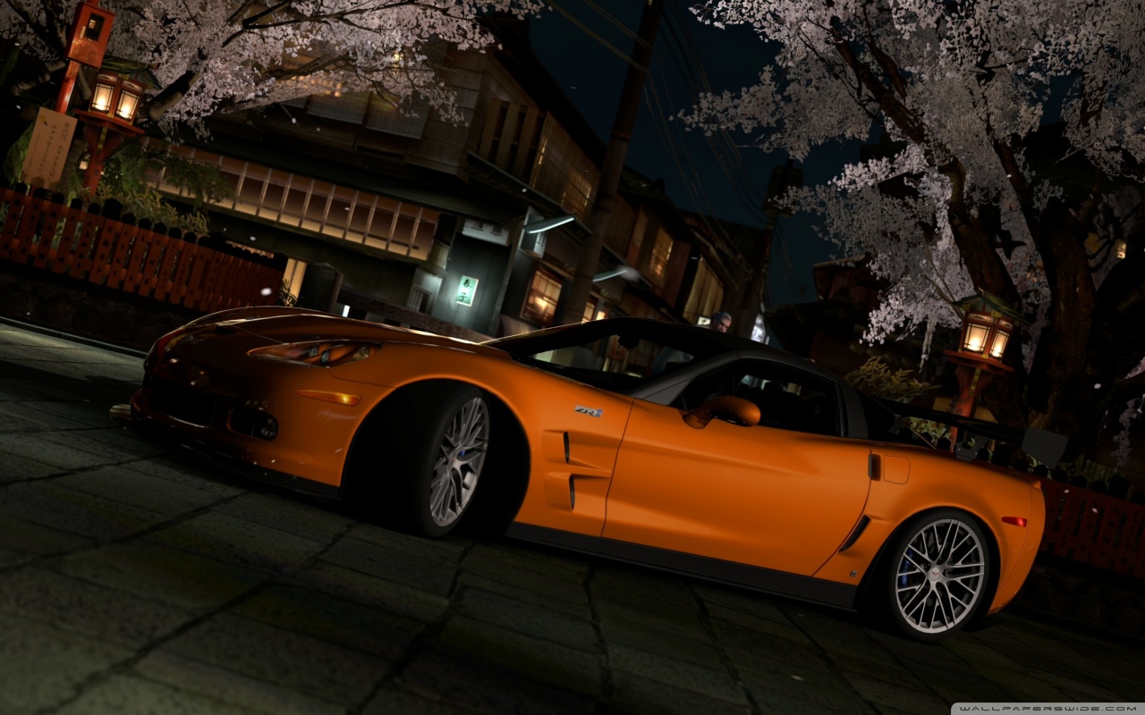 HD WallPapers from Collection - Gran_turismo_5_chevrolet_corvette_zr1 Wallpaper