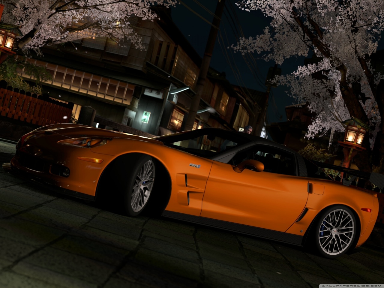 HD WallPapers from Collection - Gran_turismo_5_chevrolet_corvette_zr1 Wallpaper