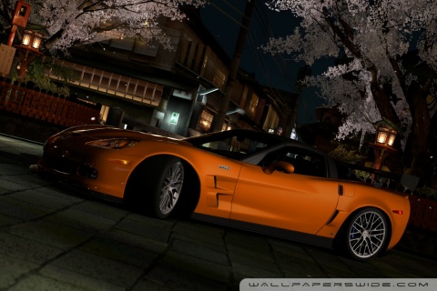 HD WallPapers from Collection - Gran_turismo_5_chevrolet_corvette_zr1 Wallpaper