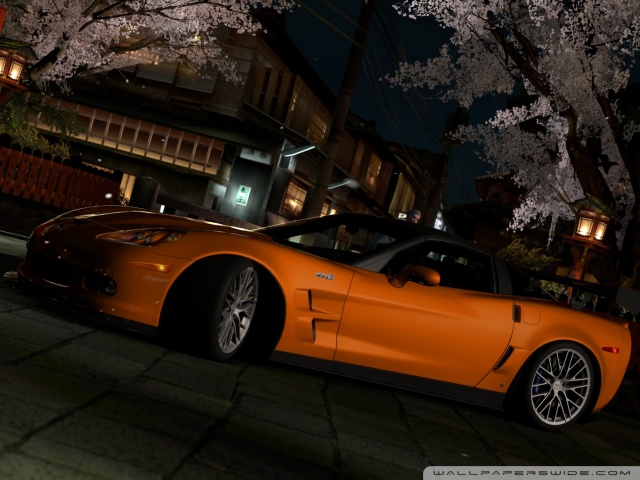 HD WallPapers from Collection - Gran_turismo_5_chevrolet_corvette_zr1 Wallpaper