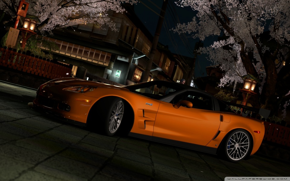HD WallPapers from Collection - Gran_turismo_5_chevrolet_corvette_zr1 Wallpaper