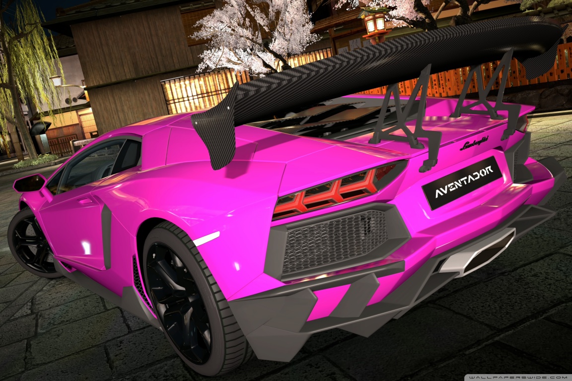 HD WallPapers from Collection - Lamborghini_aventador_lp700_4_pink_passionate Wallpaper