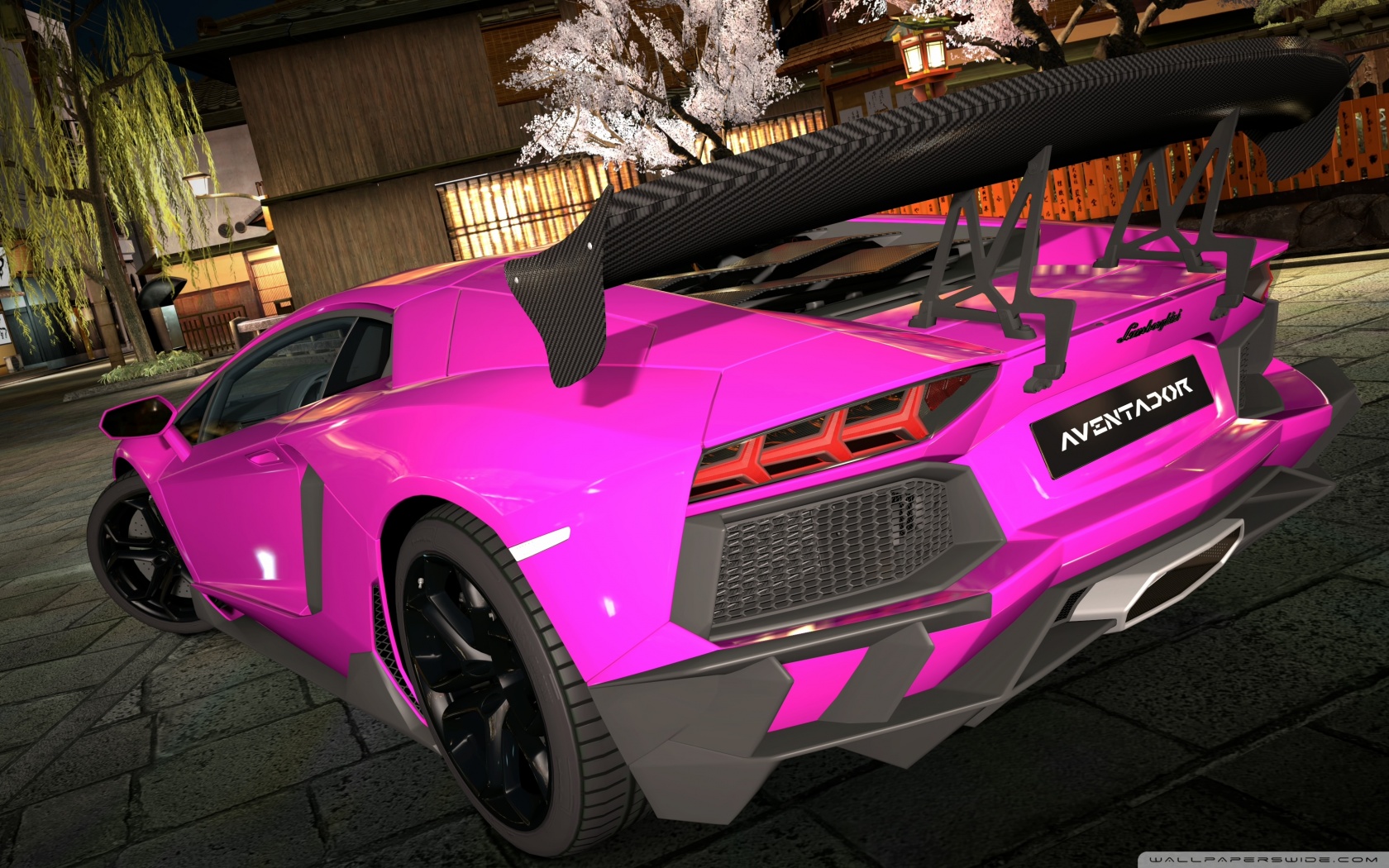 HD WallPapers from Collection - Lamborghini_aventador_lp700_4_pink_passionate Wallpaper