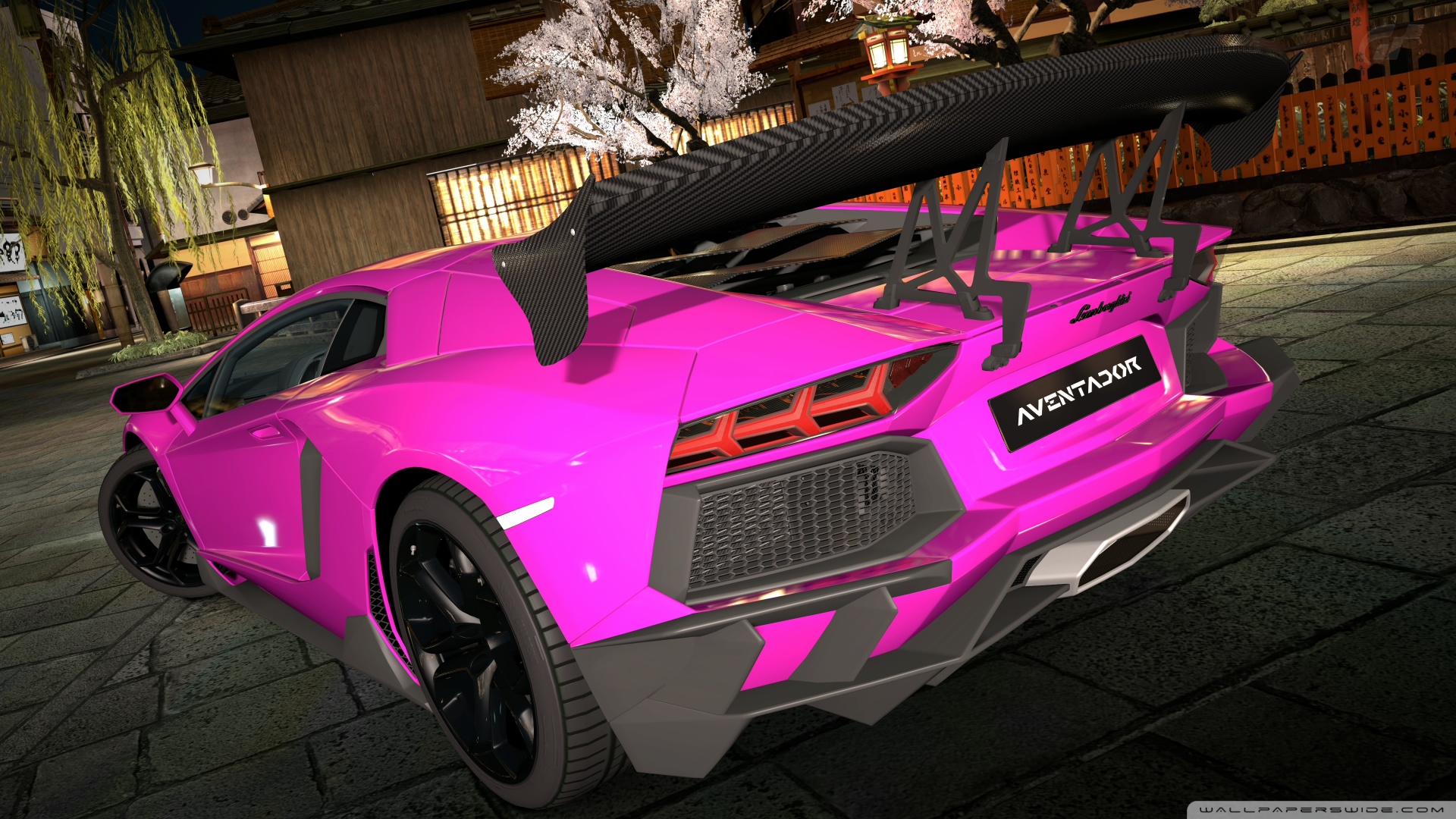 HD WallPapers from Collection - Lamborghini_aventador_lp700_4_pink_passionate Wallpaper