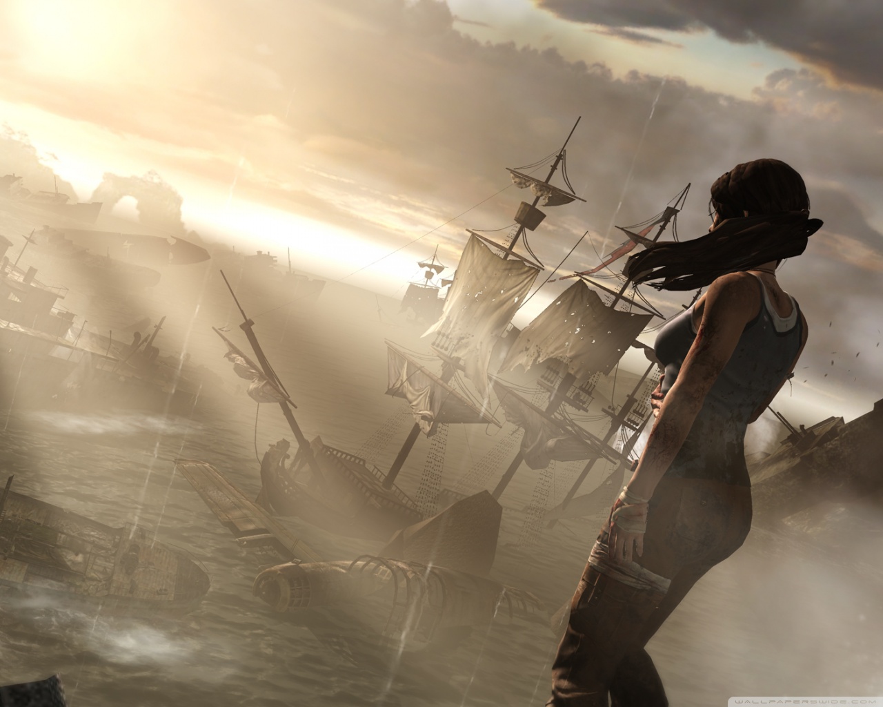 HD WallPapers from Collection - Lara_croft_survivor_2013_tomb_raider Wallpaper
