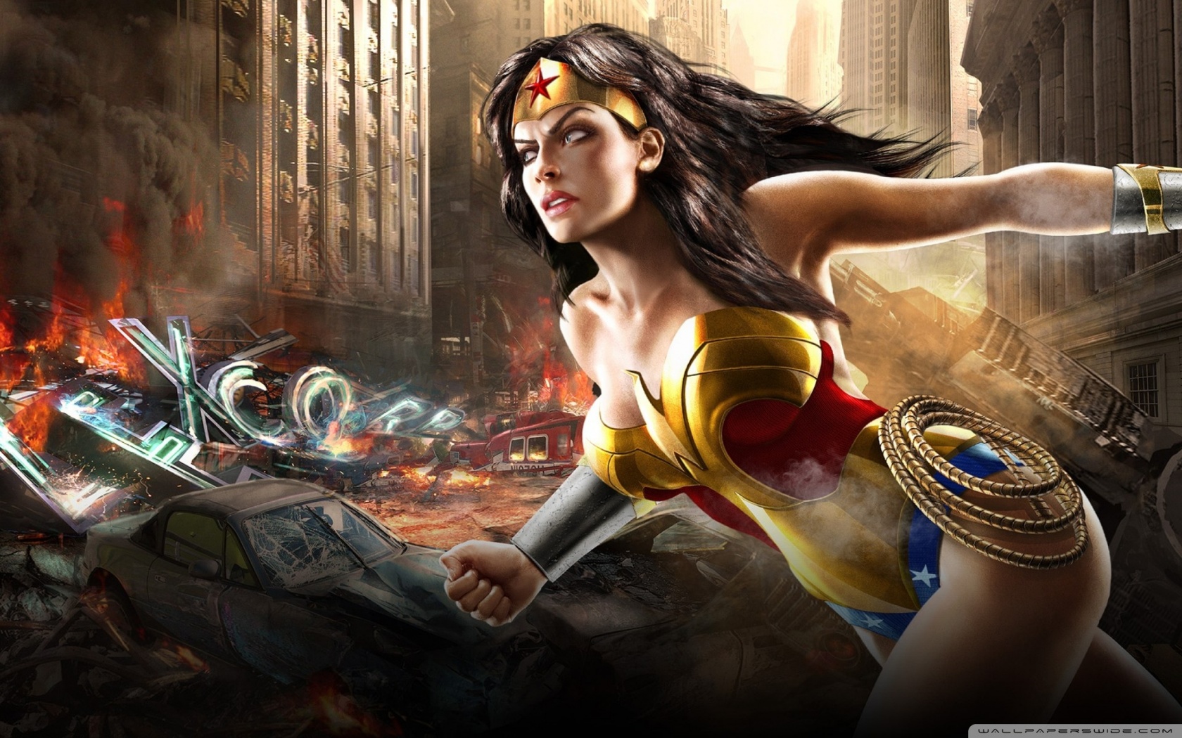 HD WallPapers from Collection - Mortal_kombat_vs_dc_universe_comics___wonder_woman Wallpaper