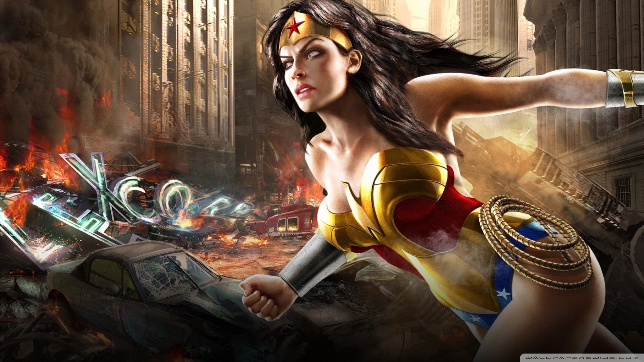 HD WallPapers from Collection - Mortal_kombat_vs_dc_universe_comics___wonder_woman Wallpaper