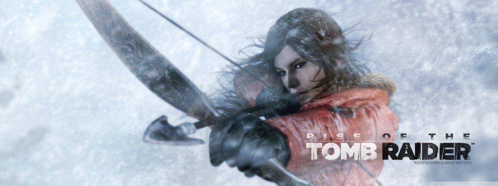 HD WallPapers from Collection - Rise_of_the_tomb_raider_lara_croft_bow_and_arrow Wallpaper