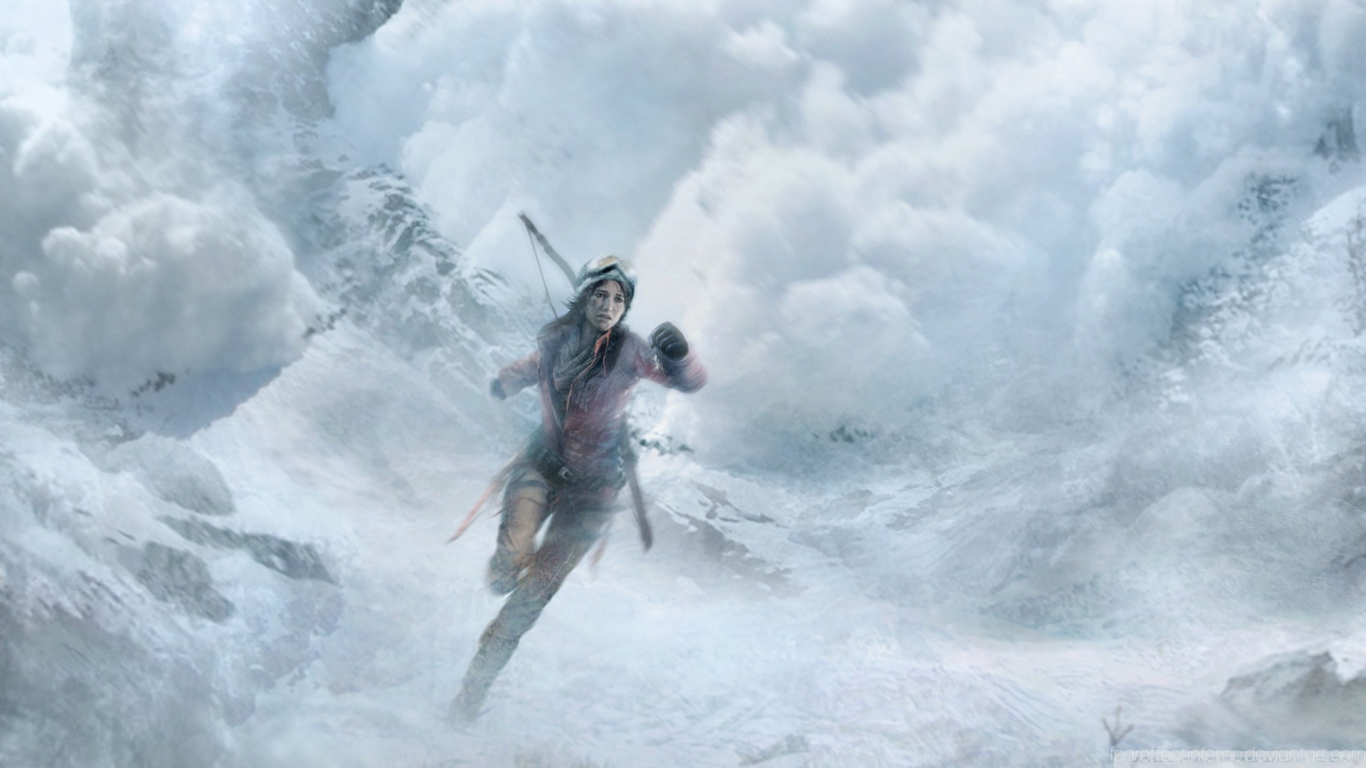 HD WallPapers from Collection - Rise_of_the_tomb_raider_snow_avalanche Wallpaper