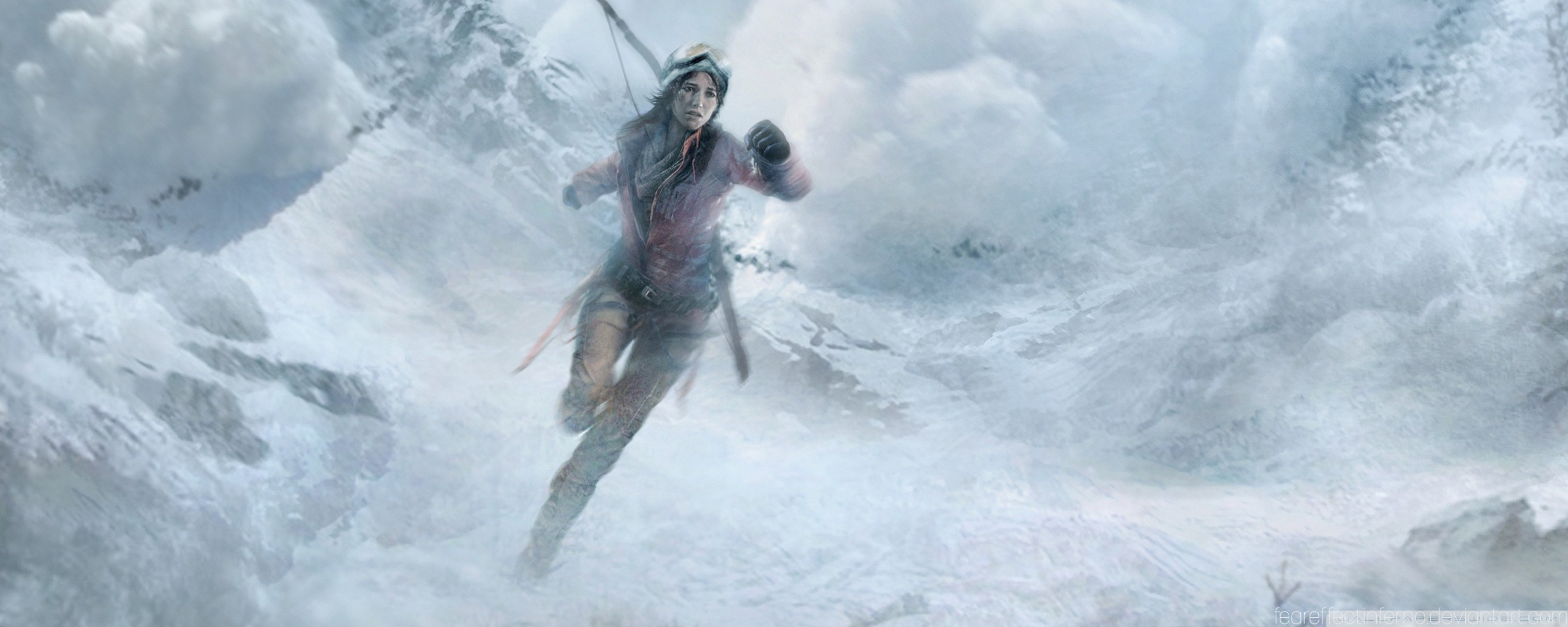 HD WallPapers from Collection - Rise_of_the_tomb_raider_snow_avalanche Wallpaper