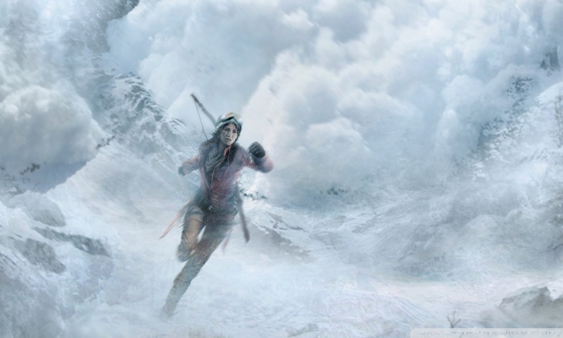 HD WallPapers from Collection - Rise_of_the_tomb_raider_snow_avalanche Wallpaper