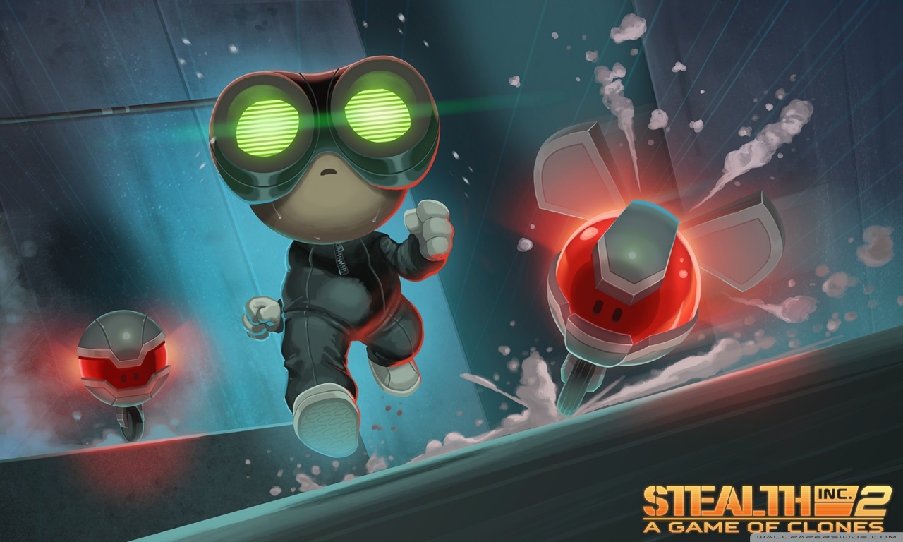 HD WallPapers from Collection - Stealth_inc__2_a_game_of_clones_nightlight_alarmbot Wallpaper
