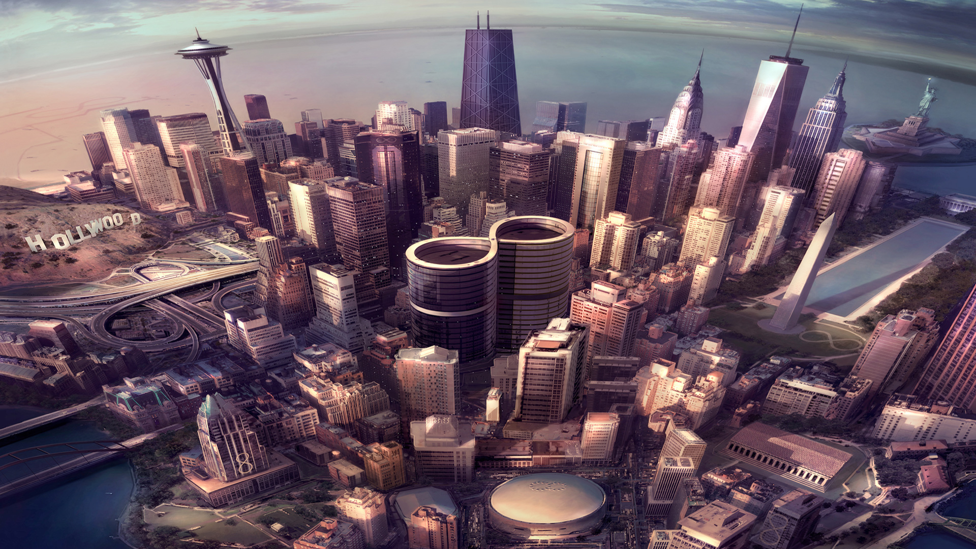 Download Latest Hd Wallpapers Of Tv Shows Foo Fighters Sonic Highways