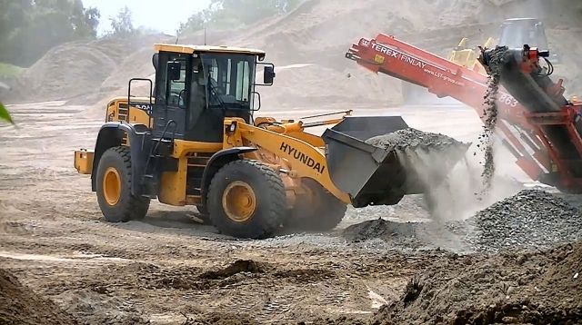 HD WallPapers from Collection - Hyundai Wheel Loader